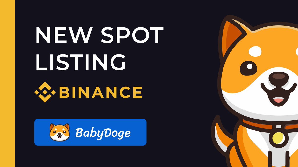BabyDoge's tweet image. New Binance spot markets for BabyDoge will be added, including trading pairs with FDUSD and TRY, starting September 25th at 11:00 (UTC). These pairs will also support Trading Bots services, giving more automated trading options.
For more details, check out the full announcement…