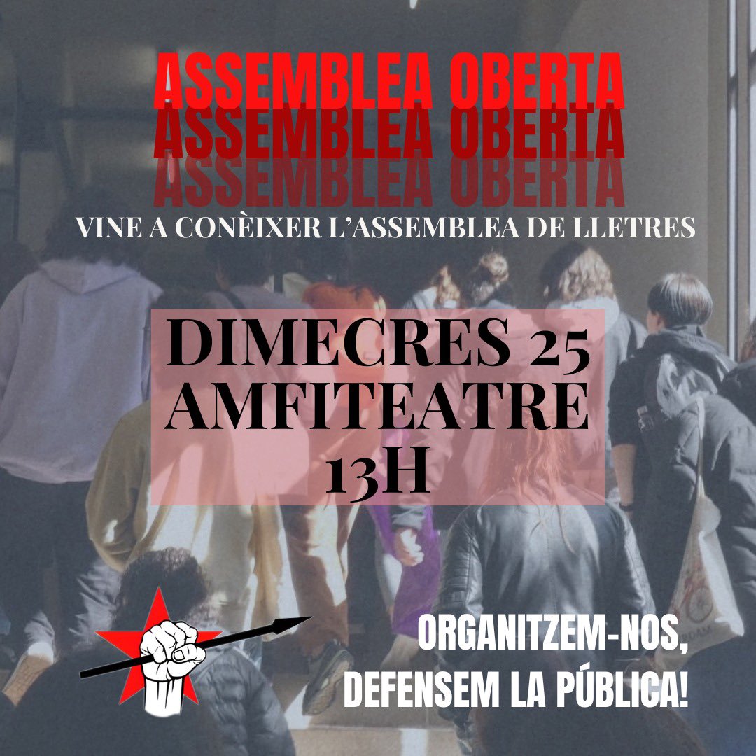 Assemblea de Lletres tweet media