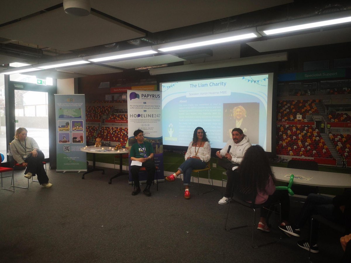 <a href="/westlondonnhs/">West London NHS Trust</a> <a href="/HFEHMind/">Hammersmith, Fulham, Ealing and Hounslow Mind</a> <a href="/PAPYRUS_Charity/">PAPYRUS</a> <a href="/funpact/">funpact</a> <a href="/HandfTT/">H&F Talking Therapies (formerly Back on Track)</a> <a href="/BrentfordFCCST/">Brentford FC CST</a> We also found the panel discussion about #mentalhealth and #suicideprevention support with
<a href="/AaronH247/">Aaron Hearne MBE</a> of <a href="/TheLiamCharity/">The Liam Charity 💚💙</a> and Ho Yen from
<a href="/PAPYRUS_Charity/">PAPYRUS</a> incredibly poignant. Thank you for sharing your important thoughts and insights 💙🙏