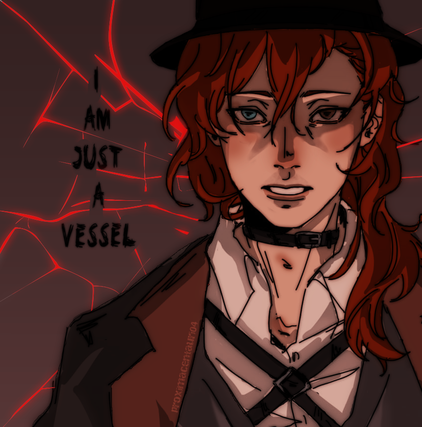 чур я нахаркала

#bsd #bungoustraydogs #chuuya #chuuyanakahara #nakaharachuuya #bsdchuuya