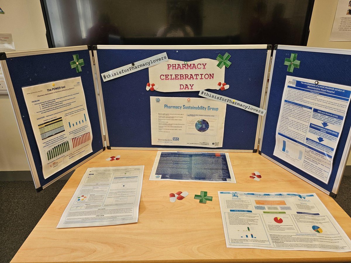 Linzcarla's tweet photo. Celebrating the input the @WorcsAcuteNHS pharmacy team have had over the past year #worktogethercelebratetogether https://t.co/hmyDSVUDRs