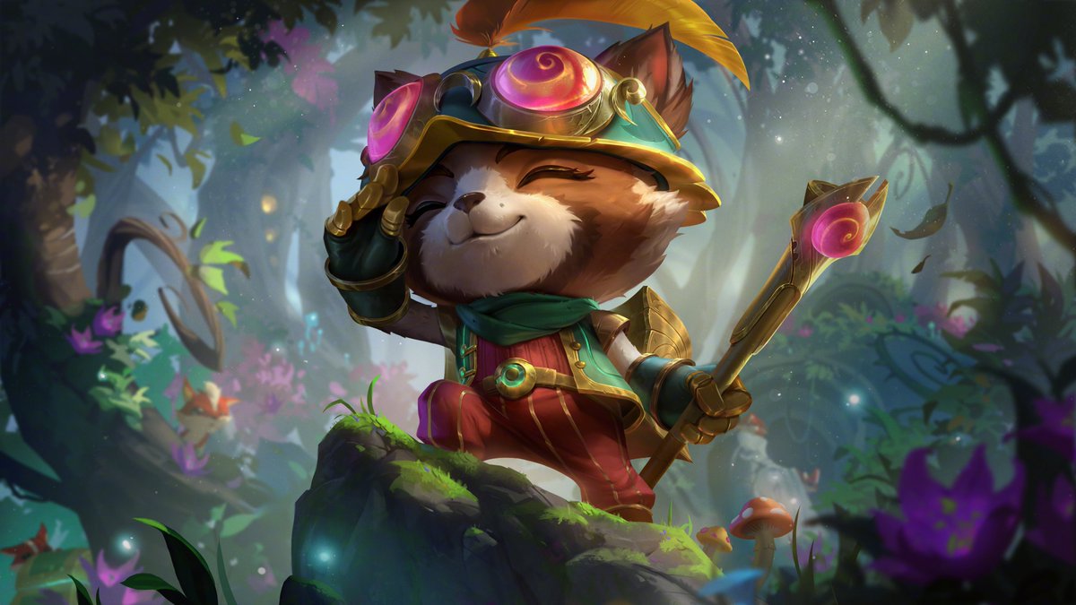 Updated Recon Teemo Splash by Jiunn Kuo and Kudos Productions