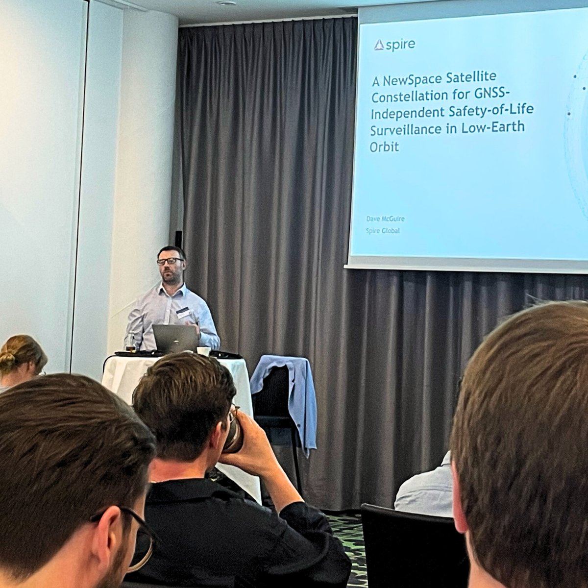 Last week at the <a href="/DLR_en/">DLR - English</a>'s #SatelliteCommunications Conference in Bonn, our #EURIALO Program Manager, Dave McGuire, took the stage to spotlight a critical issue: the rising threat of GNSS jamming and interference for the aviation sector.
