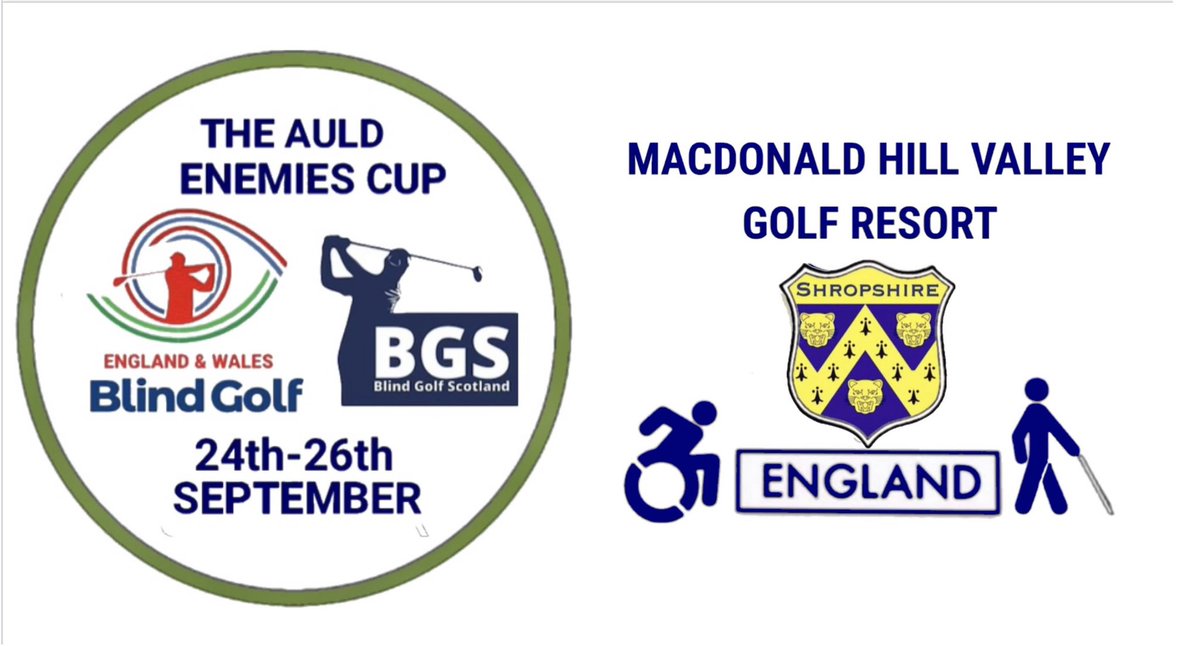 ewblindgolf.co.uk. #Golf #BlindSports  #Inclusion #DisabilitySports