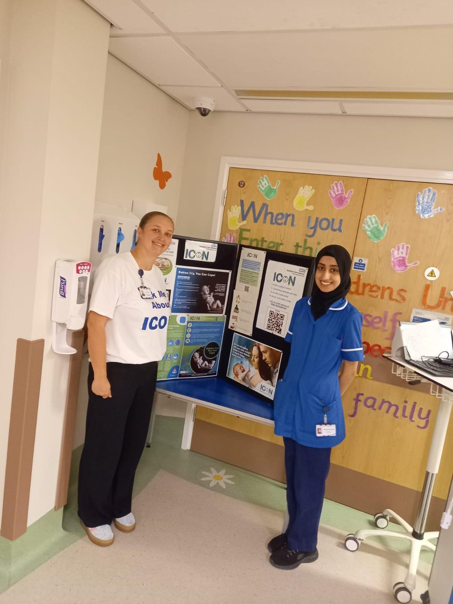 NCANursing's tweet photo. A great start to ICON week in Oldham, we have been to the children’s unit, children’s outpatients and paediatric emergency department.
If you see us don’t forget to ask us about ICON!
#ICONweek2024 #ICONcope @ICON_COPE @suzannesmith28 https://t.co/bizJd04NJm