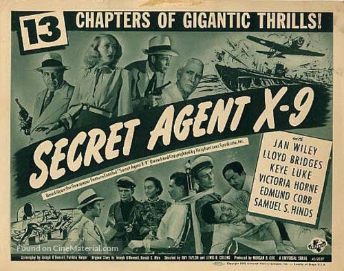 Chapter Three of the 13-part serial, Secret Agent X-9, based on the comic by Dashiell Hammett

Read more 👉 lttr.ai/AXPs1

#SaturdayMatinee #Bmovies #Bmoviemaniacs #Action #SerialMovies #Series #WebSeries #PublicDomain