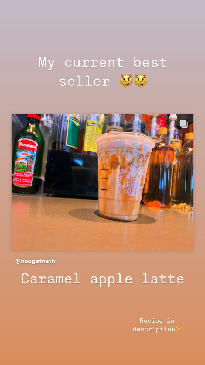 NougatNath's tweet photo. I’m actually a barista too
Y’all should check out my instagram :> https://t.co/3azyk51KtW