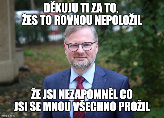 Petr Fiala v textech Petra Fialy (@fialovepetrove) on Twitter photo 