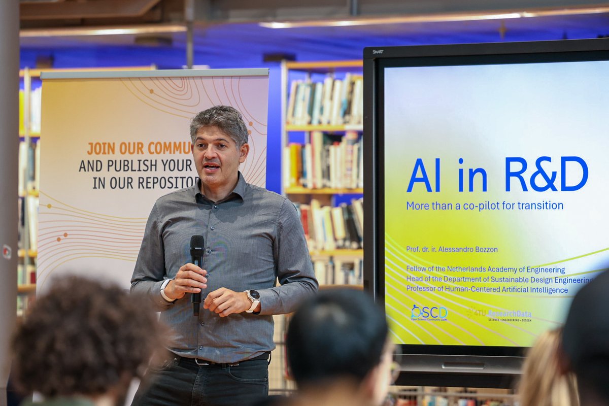 OSCDelft's tweet image. "#OpenScience is transforming how we collaborate, innovate, and share knowledge. It is not just about transparency, but about creating a future where research is accessible, inclusive, and impactful. The #OpenScienceWeek is necessary to spread this message."