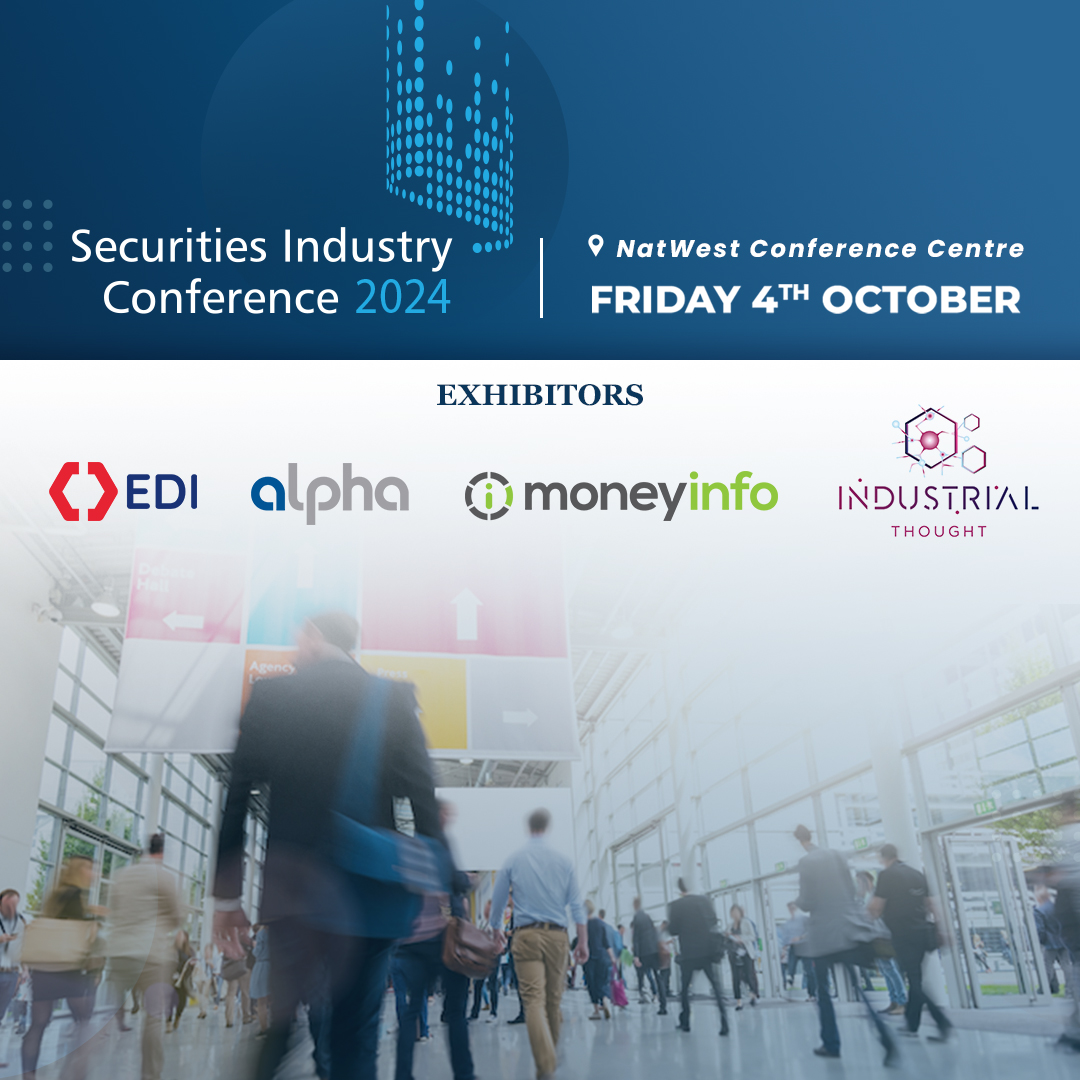 Meet Our Exhibitors at #SIC2024! Join us on 4th Oct at the #NatWest Conference Centre in London for top networking and industry insights. Don't miss this, register today: lnkd.in/eYmxgMWs #SIC2024 #SecuritiesIndustryConference #NatWest #RegisterN