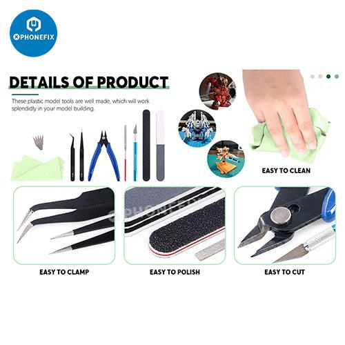 AmyPHONEFIX's tweet photo. Good cell phone repair kit toy model fixing craft kit.
This mobile phone repair kit has a wide audience, variety, fair price, portable and made of durable material.#FineCraft #fixcraft #ModelMaking #Handeyecoordination #phonefix #diyfixtool #repairing #iphone https://t.co/J3x6HprBYK