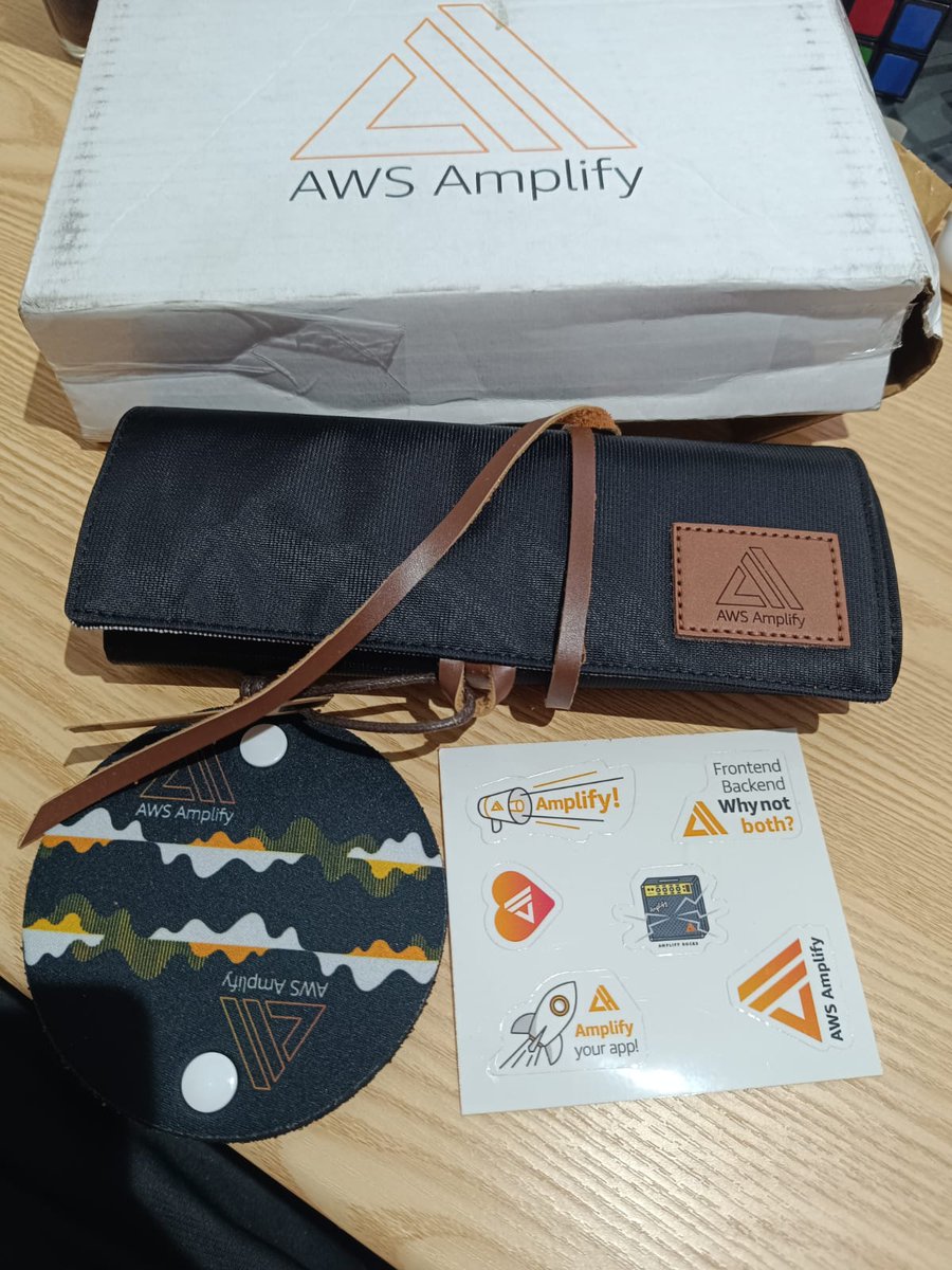Roei Berkovich (@berkovichroei) on Twitter photo A huge thank you to <a href="/ErikCH/">Erik Hanchett</a> Hanc, whom I met at the Utah JS Conference, where we were both speakers! ๐ค It was great to connect with you, and I appreciate you sending this cool swag my way!
Looking forward to seeing you at more conferences in the future!
#AWS #Amplify A huge thank you to <a href="/ErikCH/">Erik Hanchett</a> Hanc, whom I met at the Utah JS Conference, where we were both speakers! ๐ค It was great to connect with you, and I appreciate you sending this cool swag my way!
Looking forward to seeing you at more conferences in the future!
#AWS #Amplify