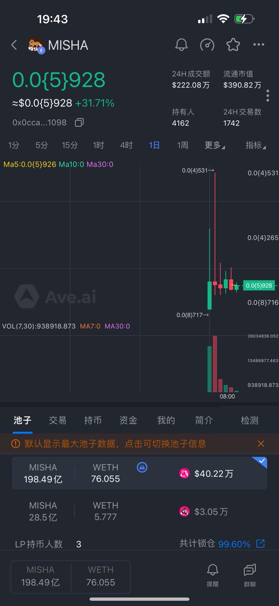 bw868765's tweet photo. The exchanges that listed $MISHA so far in day two ❔#MISHA 同时上这么多交易所，未来可期！

https://t.co/k9Rc117Afr

https://t.co/vpHYrYXIXh

https://t.co/jYByKifWw0

https://t.co/0Z9Wggzu92

https://t.co/rHeqZnV7Os

https://t.co/hFyCrnGuBp

https://t.co/KZKYTRGWlB https://t.co/3dkVqUllir