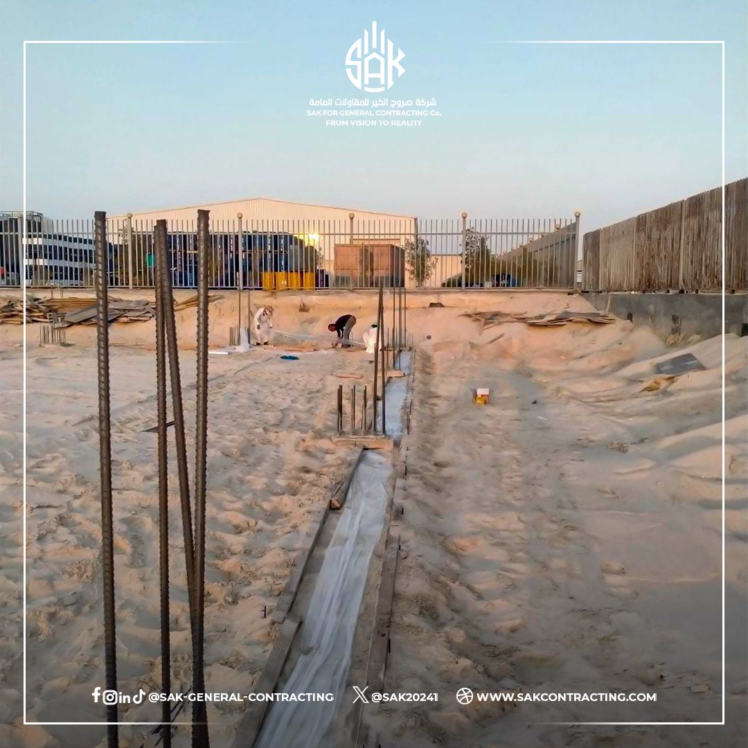 sakcontracting1's tweet photo. نحن نضع خبراتنا وإمكانياتنا المتقدمة في مصنع هدف الامز - بالمدينة الصناعي الثالثة بالدمام، لنحقق نتائج تتجاوز كل التوقعات.✨

  #SAK_Contracting 
#صروح_الخير_للمقاولات_العامة
 #From_Vision_To_Reality https://t.co/C8AAcyyYxp