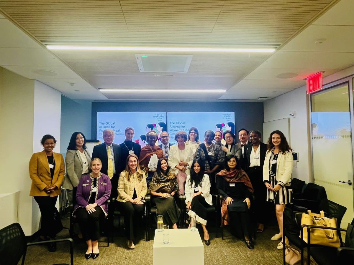 It’s official! Today we’ve launched the Global Alliance for Women’s Health Community of Champions, and I’m proud to be one of eminent people named Champion. Together, we’re working to close the women’s health gap and elevate women’s health worldwide.