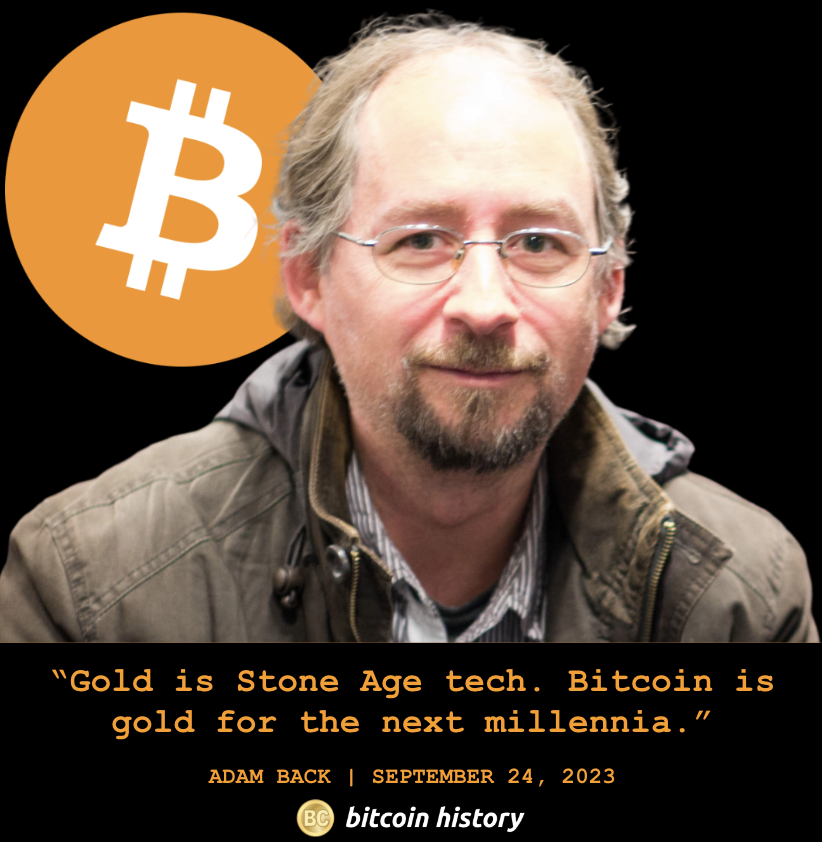 pete_rizzo_'s tweet photo. ✨ Adam Back on the promise of #Bitcoin, exactly 1 year ago. True at $25k, true today 💫 https://t.co/pDZsh5Xt9l