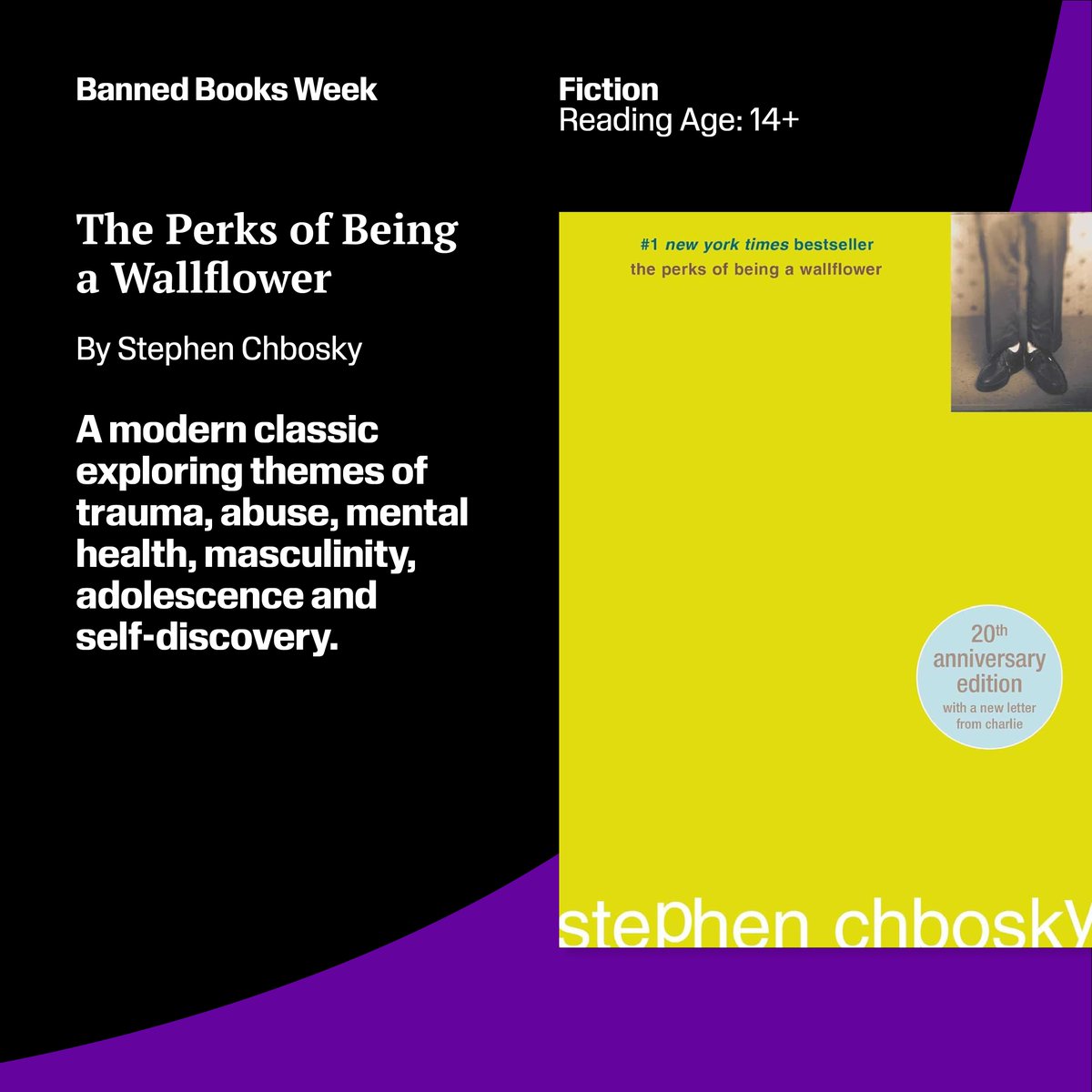 📣 Join the SPLC in uplifting #BannedBooksWeek! Read with us using @LearnForJustice's book reviews for all ages: bit.ly/4ezerEK

"This Book is Gay" by Juno Dawson and "The Perks of Being a Wallflower" by <a href="/StephenChbosky/">Stephen Chbosky</a> are two books that celebrate our uniqueness ❤️ 📚.