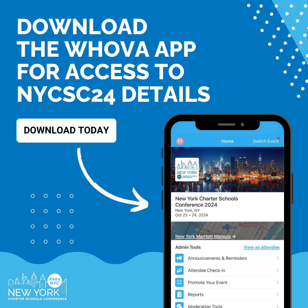 NYCSC2024 is at your fingertips! Download the Whova App to see the entire conference agenda, set up a consulting office hour appointment, view exhibitors who will be at the conference and more. Learn more about downloading the app here: hubs.la/Q02QsgLQ0