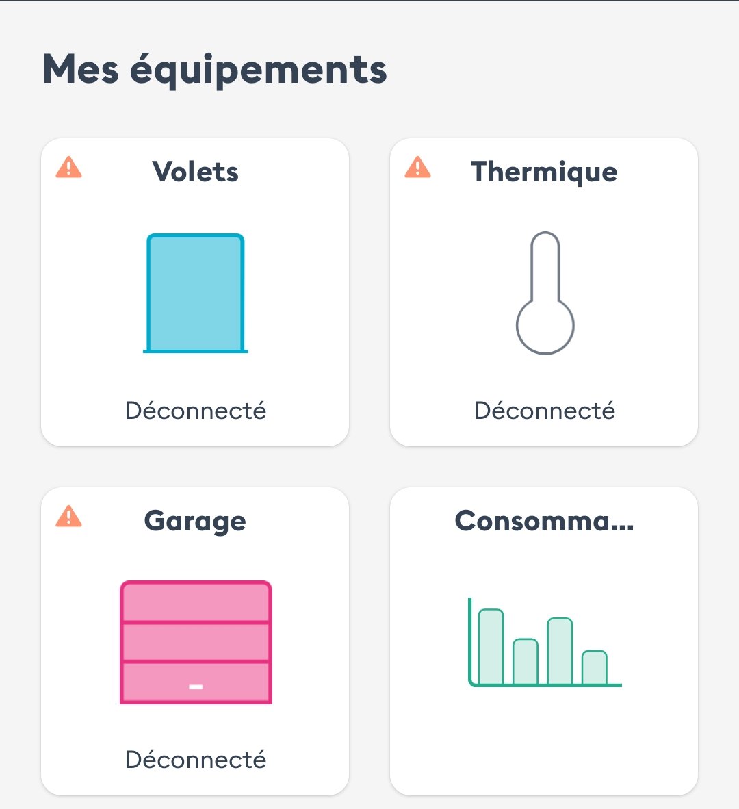 backisto's tweet photo. @DELTADORE_FR Hello mes équipements ne marchent plus depuis la dernière mise à jour,Nils apparaissent en déconnecté merci de votre aide cdt https://t.co/pbxf1CMR1z