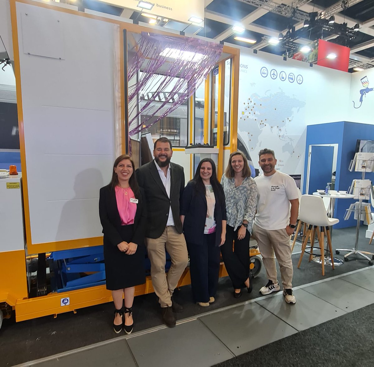 📷First day at #InnoTrans2024. Our team is waiting for you! Come visit us at stand 810 Hall 6.2!  #railway