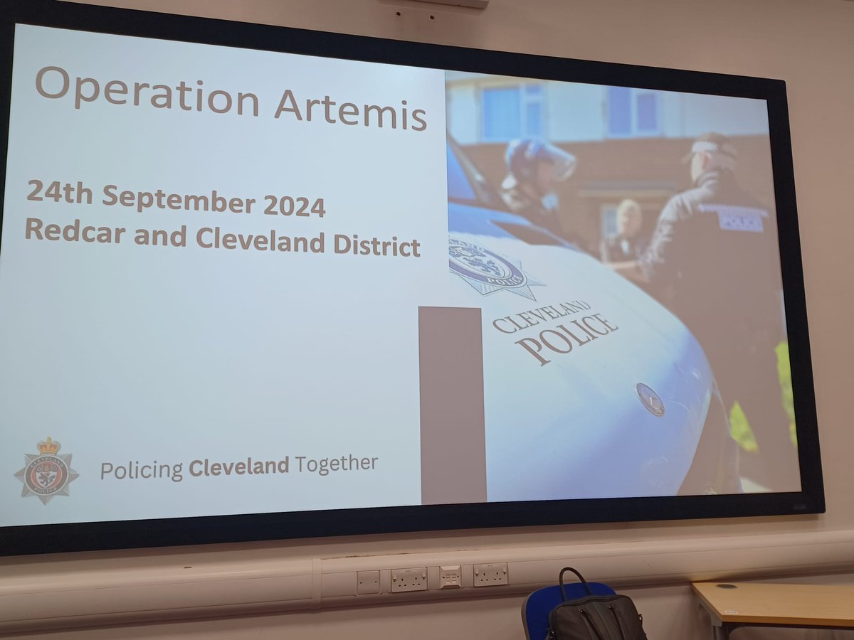 Officers arrested a 24-year-old man on suspicion of possession with intent to supply Class A drugs following a warrant on Thrush Road. He currently remains in police custody. 

Operation Artemis is continuing today. Follow our live blog 👇 
orlo.uk/u7R7y