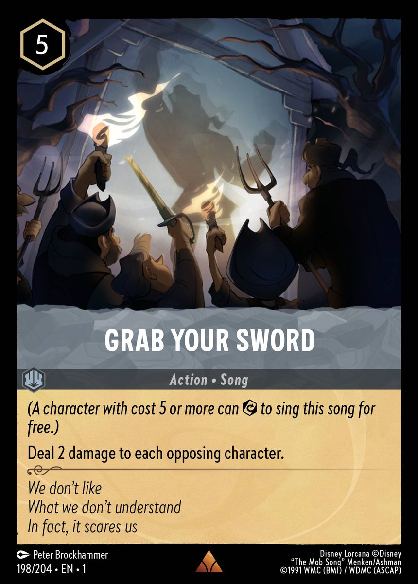 🚨 TOP PRICE LOSS PAST 24H 🚨
[Nonfoil - Common, Uncommon, or Rare]

Grab Your Sword 
$3.68 → $3.28 ($-0.40 / -10.87% decrease🔴)

👀 Check TCGPlayer: b4m.boo/100122 👀

#Lorcana #Disney #DisneyLorcana #TCG