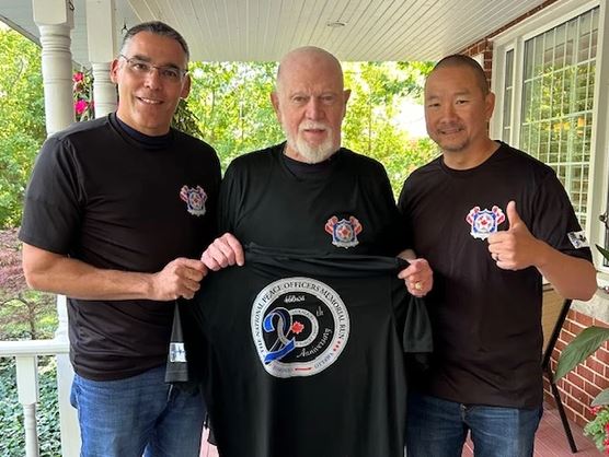 ChiefNish's tweet photo. Thank you @CoachesCornerDC for your support of the 20th #NPOMR this week. @PeelPolice appreciates your cont’ support of #policing esp the memorial as it’s deeply meaningful for officers &amp; families. We will keep you &amp; your family in our thoughts. #PRPA 
https://t.co/a6S1cKHk73 https://t.co/xcRKuvubnj