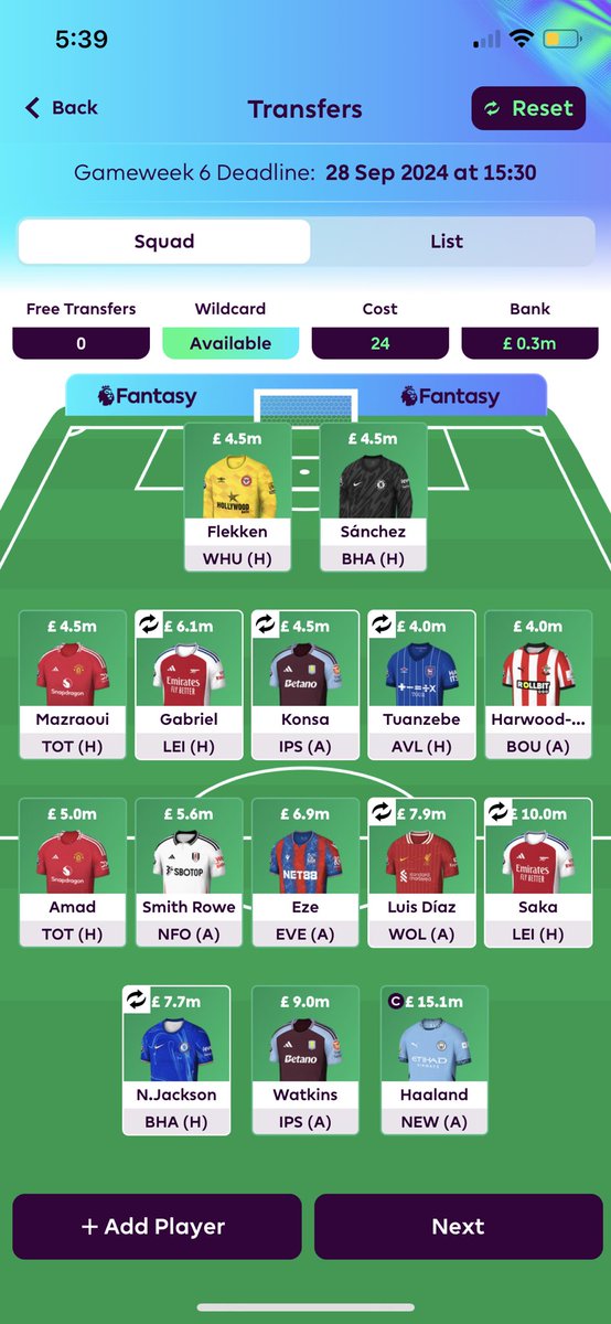 yakinoya's tweet photo. @FPL_Harry thoughts https://t.co/XBkKdQcSBa