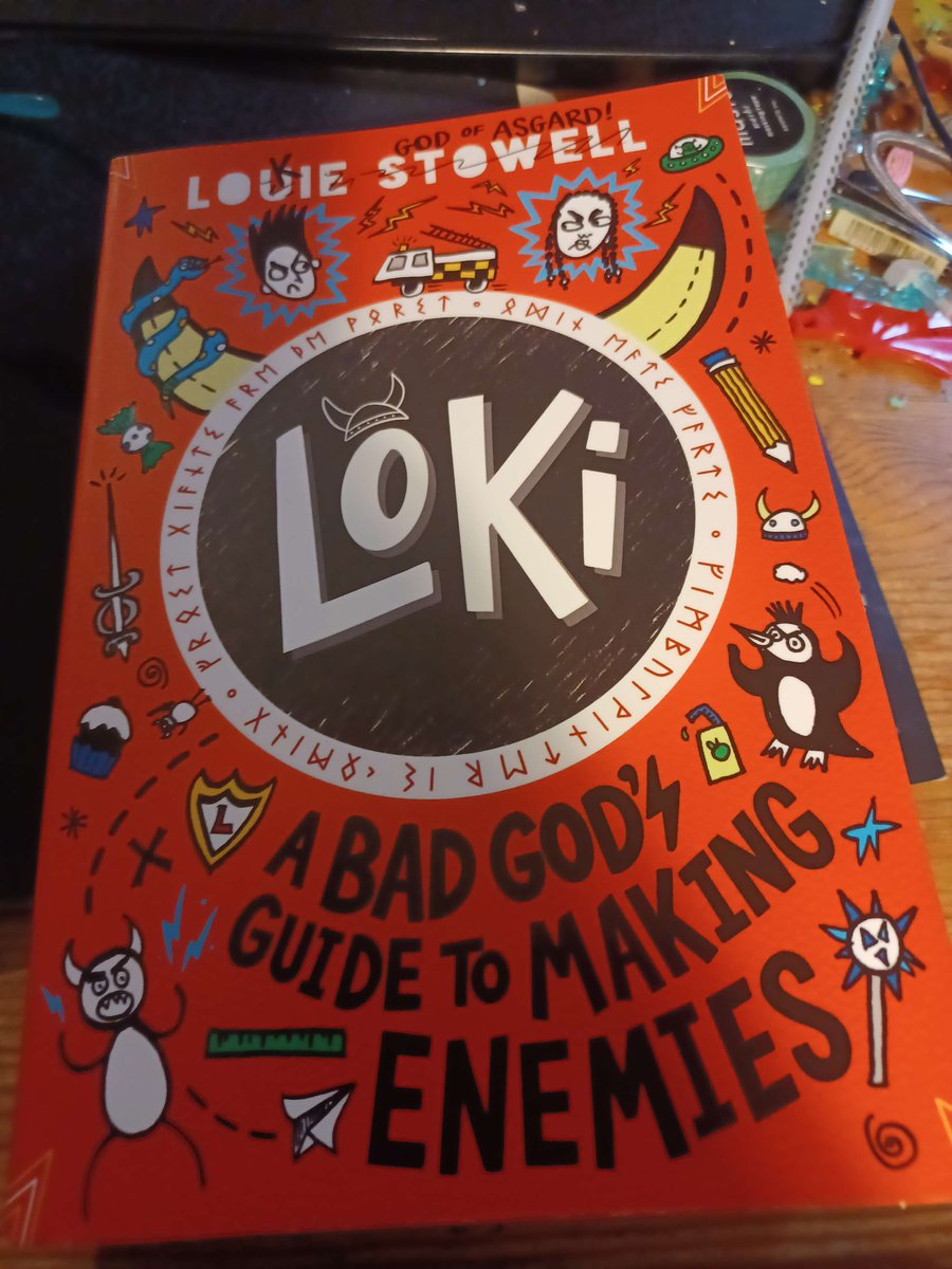scholar_geeky's tweet image. The good thing is I finally got @Louiestowell's fourth Loki book in the post yesterday. The bad thing is I'm already finished and have to wait for the next installment! Turds!!