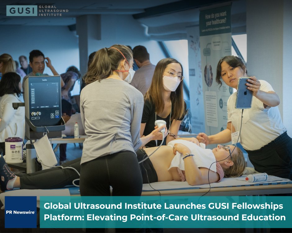 Global Ultrasound Institute has just launched the GUSI Fellowships Platform, an innovative online space dedicated to elevating Point-of-Care Ultrasound (POCUS) education worldwide.