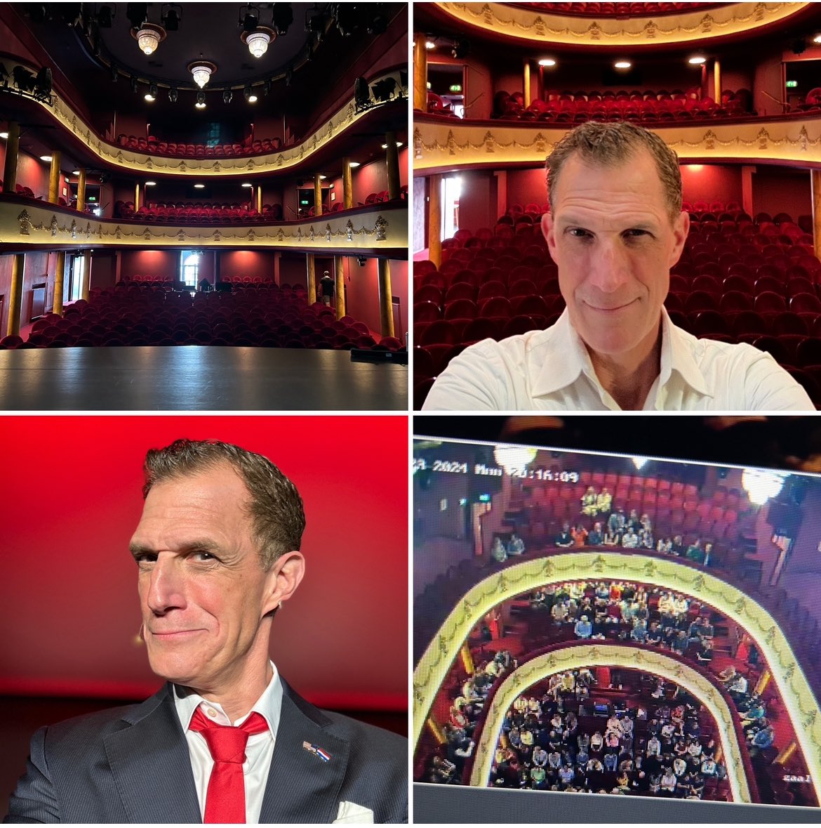 gregoryshapiro's tweet photo. Second balcony on a Monday night? Not bad, Shapiro. ​⁠Premiered my 7th solo show De Kleine Komedie - Achievement Unlocked. 👍 

#gregshapiro #leavingtrumpland #dekleinekomedie #pepandgreg #howtobedutch #dutchamerican #boomchicago #netherlandssecond #climate #goodnews #comedyshow https://t.co/OcwtBiCJGw