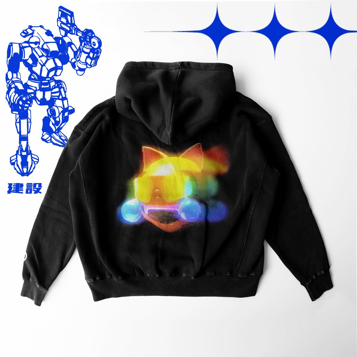 mxryboo's tweet photo. The "mog" hoodie. y2k style 💙 https://t.co/Ysi3hl3kTB