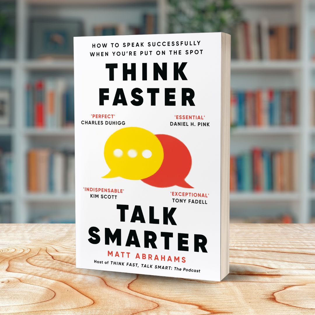 Pan Macmillan (@panmacmillan) on Twitter photo Never be caught off-guard again with #ThinkFasterTalkSmarter by <a href="/AbrahamsMatt/">Matt Abrahams</a> - the expert guide to communicating clearly, calmly and effectively, even when put on the spot.
Out in paperback this week! 📣
buff.ly/4epzx8u Never be caught off-guard again with #ThinkFasterTalkSmarter by <a href="/AbrahamsMatt/">Matt Abrahams</a> - the expert guide to communicating clearly, calmly and effectively, even when put on the spot.
Out in paperback this week! 📣
buff.ly/4epzx8u