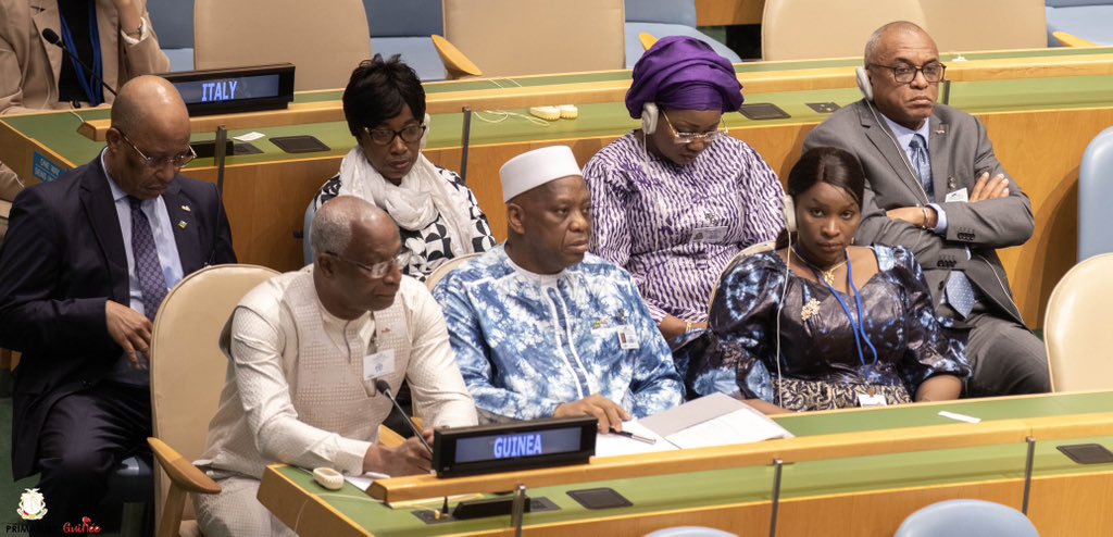 Le Premier ministre Amadou Oury Bah tweet media