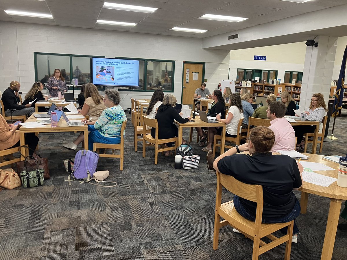 Cox HS ILT and AVID site team training to share next month’s best practice instructional strategies to the faculty! <a href="/FrankWCoxHS/">Frank W. Cox HS</a> <a href="/vbschools/">VBSchools</a>
