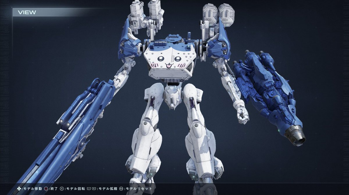 Legendborg02's tweet image. ハチワレ用AC　Splited 8 #AC6