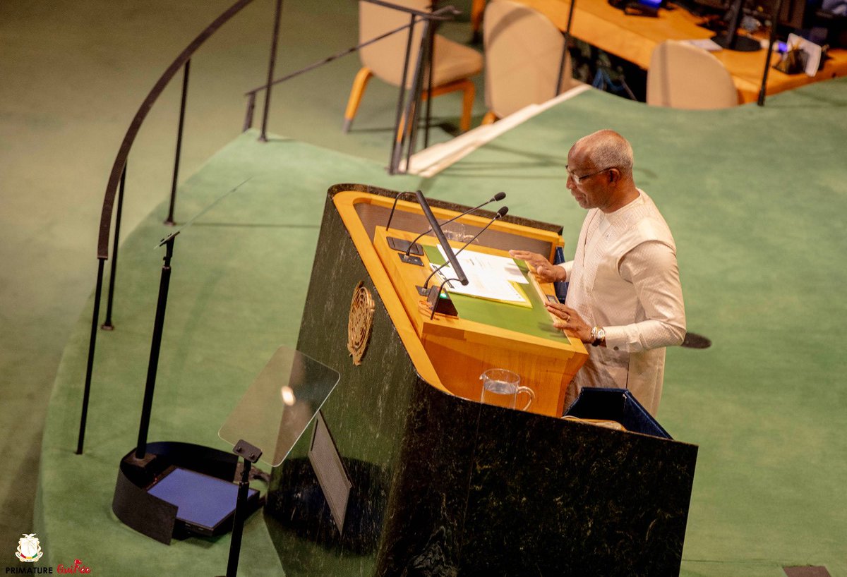 Le Premier ministre Amadou Oury Bah tweet media