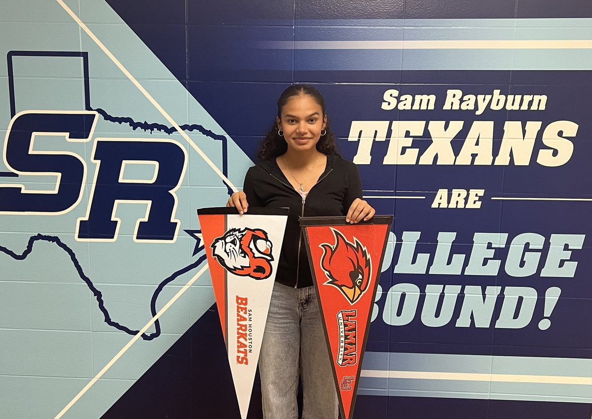 Way to go, Tanaya!! Congrats on your acceptances to @samhoustonstate and @lamaruniversity!! 👏🔥👏🔥👏