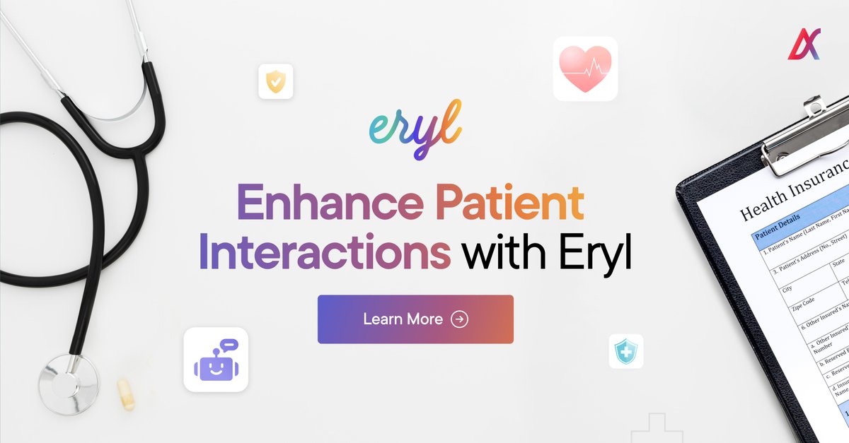 🏥💡 Elevate patient care with Eryl’s AI!
Streamline admin tasks &amp; enhance interactions. Focus more on care, improving outcomes &amp; satisfaction.

🔗 Discover how: affine.ai/eryl/

#HealthcareAI #PatientCare #AIInnovation #MachineLearning