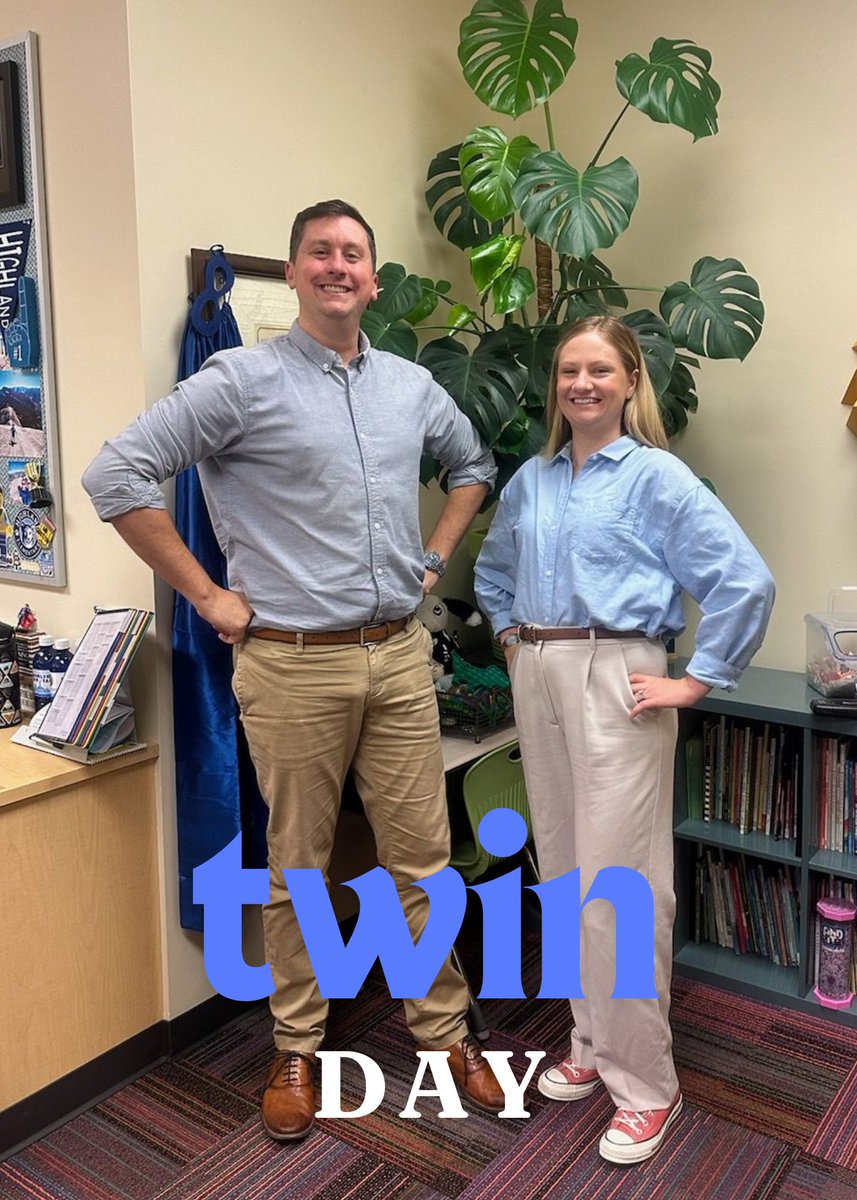 We are seeing DOUBLE today at <a href="/Hamilton_HLE/">Highland Elementary</a> with our 2nd day of our <a href="/Hamilton_HHS/">Hamilton High School</a> Homecoming Spirit Week, twinning with our students and teachers around the building. #BeHighland #TwinDay #Homecoming2024 <a href="/EllieLawsonEDU/">Ellie Lawson</a>