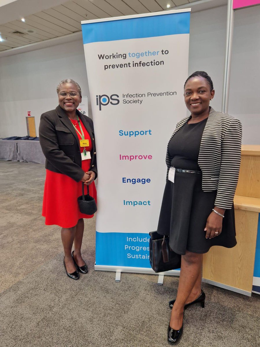 Beaming smiles from Harriet &amp; Suzy at Day 2 of #IP2024Conf #IPS
<a href="/NHS_ELFT/">East London NHS Foundation Trust (ELFT)</a> <a href="/IPS_Infection/">IPS</a> <a href="/_ClaireMckenna/">Claire McKenna</a>
<a href="/EurIngDavid/">David : CEng FCIBSE</a> <a href="/EMarufu/">Eullita Marufu</a> <a href="/SashaJs1980/">Sasha Singh</a>