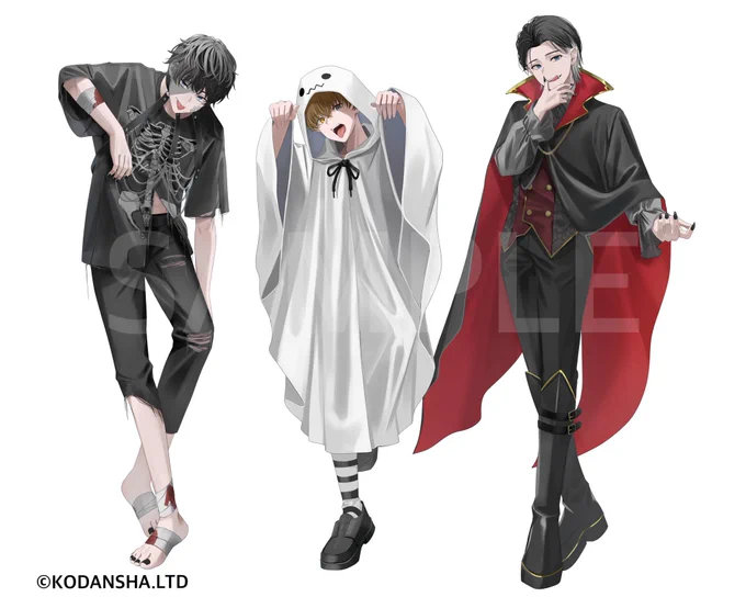 【お仕事】講談社 ハンドレッドノートよりネスト大文化祭ナイトアウルのイラストを担当しました!ばぁ#ハンドレ 
