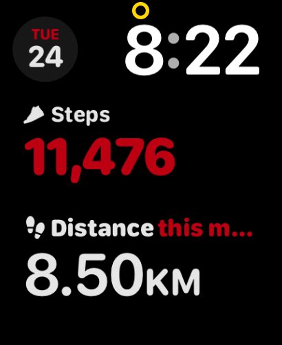Progress!  How many steps is 26KM??  It looks like we are going to find out today!   #ePledge!#GCWCC #CRACC #BreastCancerAwareness #Walk_Until_I_Fall_Down