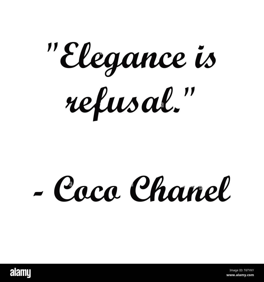 #refusal #elegance #coco