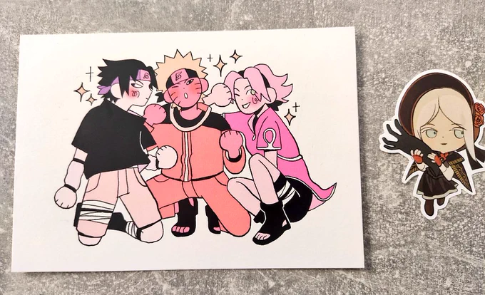 más!!!1.  2. finally got merch from my wonderful friend  3. regalito de  4. narutitos de  y doll de  