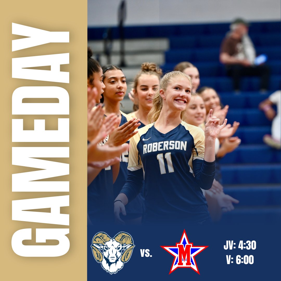 Second round of Conference play start today at Home vs McDowell!! #GoRams #WeAreRoberson