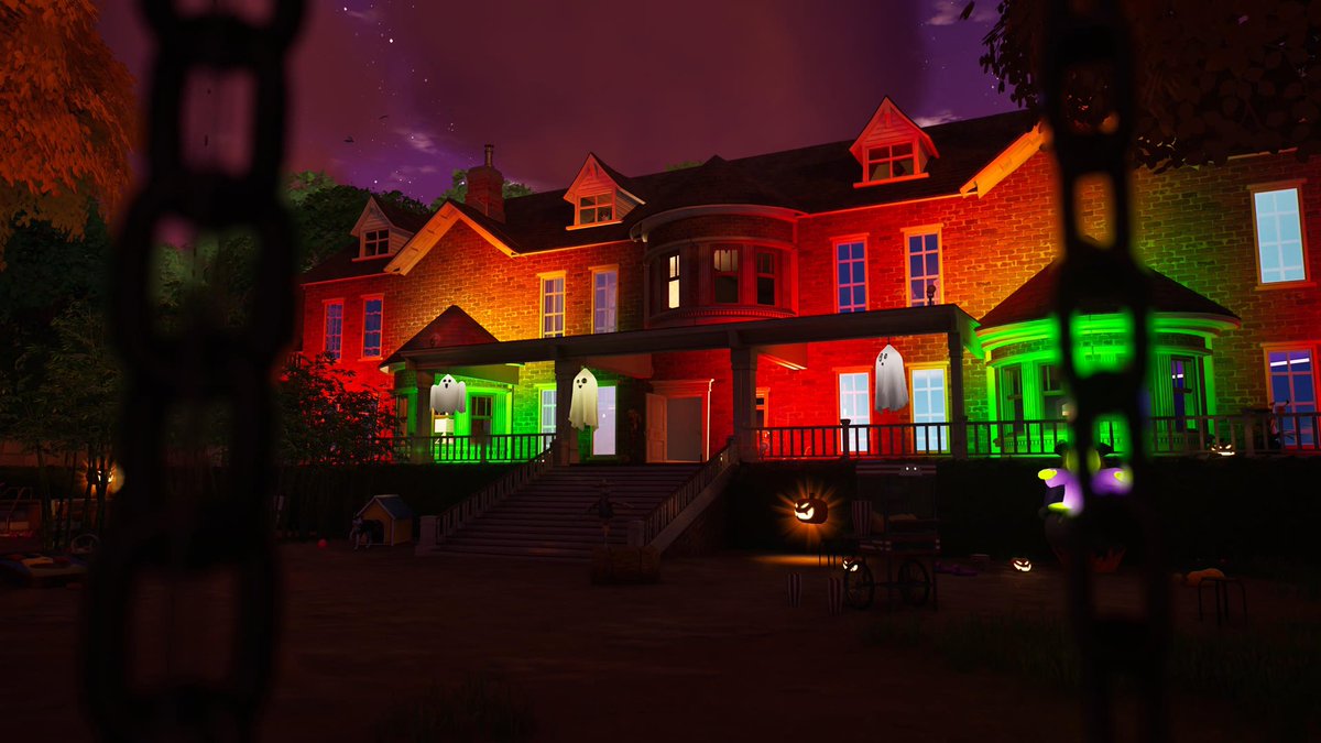 sianafr's tweet image. Spooky update is here! 👻

The family house is fully decorated for Halloween, new props and new sounds everywhere 🎃 
(yes you can still pet the cats 🐈‍⬛)

PLAY NOW: 2992-2817-3768
@FNCreate #CreatedInFortnite #UEFN