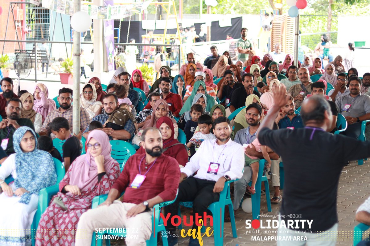 solidaritymlpm1's tweet photo. 'Enlightening the way Manifesting izzath'

Youth Cafe
2024 Aug 01 - Oct 31

03:00pm to 09:00pm
2024 September 22 Sunday

Vidyanagar Public School, Pattarkadavu

#solidaritymalappuram #familyfirst #YouthCafe #family #familytime #solidarityymkerala https://t.co/c3xZNFirq6