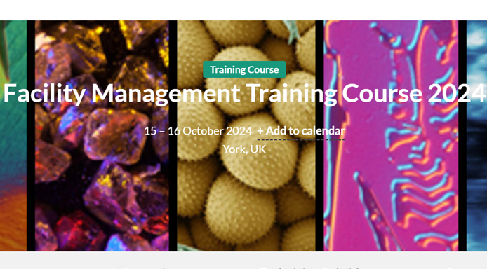 RoyalMicroSoc's tweet photo. Want to learn more about running a core facility effectively - and get some handy tips and tricks from the experts?  Whether you already have experience in this area or are looking to move into the field, this course is for you!

Book now: https://t.co/2IQ75lqf9T https://t.co/1fmSZmDt1L