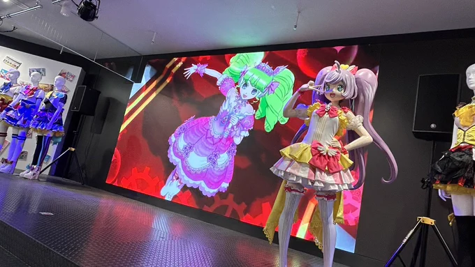 大プ展プクオカ会場行って来た!液晶デッッカくて嬉しくてずっと見てた〜ネッ、高瀬 
